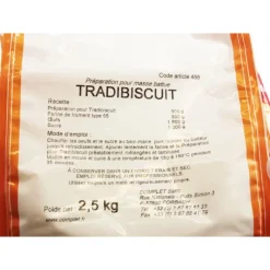 Préparation Pâtisserie*KOMPLET Préparation pour biscuits traditionnelles TRADIBISCUIT 2.5Kg