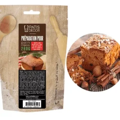 Préparation Pâtisserie*PATISDECOR Préparation pour Pain d'Epices 260 g Patisdécor