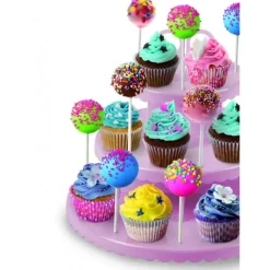 Présentoirs Pour Gâteaux*IBILI Présentoir à Cupcakes Plastique Ø 30 cm x H 24 cm
