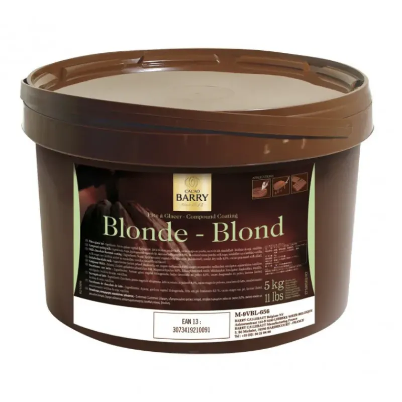Nappages Et Glaçages|Chocolat De Couverture*BARRY Pâte à Glacer Blonde 5 kg