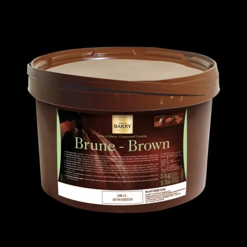 Nappages Et Glaçages|Chocolat De Couverture*BARRY Pâte à Glacer Brune 5 kg