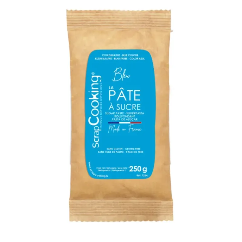 Pâte À Sucre*SCRAPCOOKING Pâte à Sucre Bleu 250 g