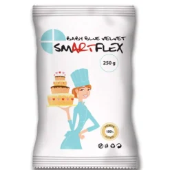 Produits Sans Gluten|Pâte À Sucre*SMARTFLEX Pâte à Sucre Bleu Baby Blue Velvet 250g
