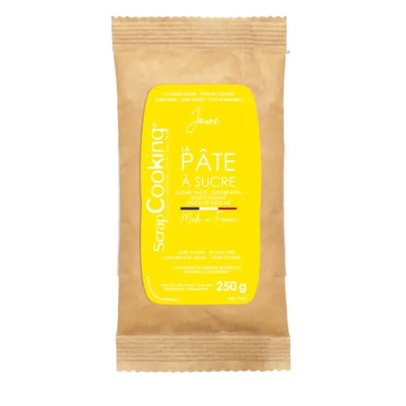 Pâte À Sucre*SCRAPCOOKING Pâte à Sucre Jaune 250 g