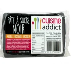 Pâte À Sucre*CUISINEADDICT Pâte à Sucre Noir 250g