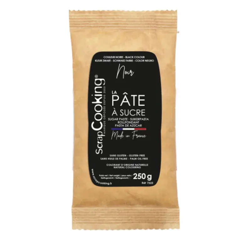 Pâte À Sucre*SCRAPCOOKING Pâte à Sucre Noire 250g