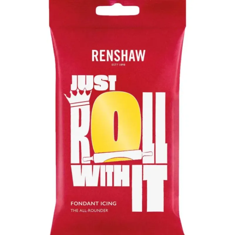 Pâte À Sucre*RENSHAW Pâte à Sucre Pro Jaune 250g