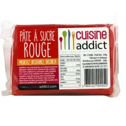 Pâte À Sucre*CUISINEADDICT Pâte à Sucre Rouge 250g