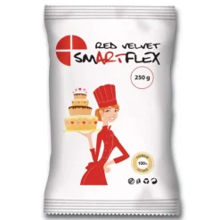 Produits Sans Gluten|Pâte À Sucre*SMARTFLEX Pâte à Sucre Rouge Red Velvet 250g