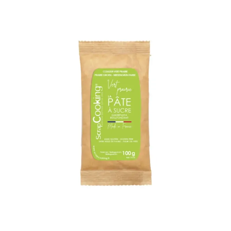 Pâte À Sucre*SCRAPCOOKING Pâte à Sucre Vert Clair 100 g