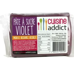 Pâte À Sucre*CUISINEADDICT Pâte à Sucre Violet 250g