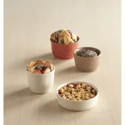 Moules À Gâteaux*EMILE HENRY Ramequin Crème brûlée Argile Ø 12 cm