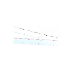 Ustensiles Pâtisserie*MALLARD FERRIERE Règle Graduée Flexible 100 cm