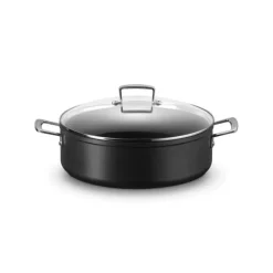 Casseroles*LE CREUSET Rondeau avec Couvercle 30 cm Anti-Adhérent Les Forgées