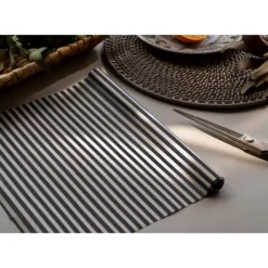 Conservation*NUTS Rouleau Emballage Alimentaire Cire Abeille Noir 90 x 30,5 cm