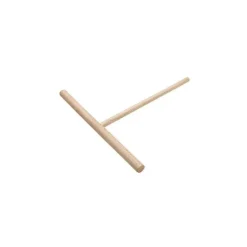 Spatules*MATFER Râteau à Crêpes Rond en Hêtre L.19.5cm