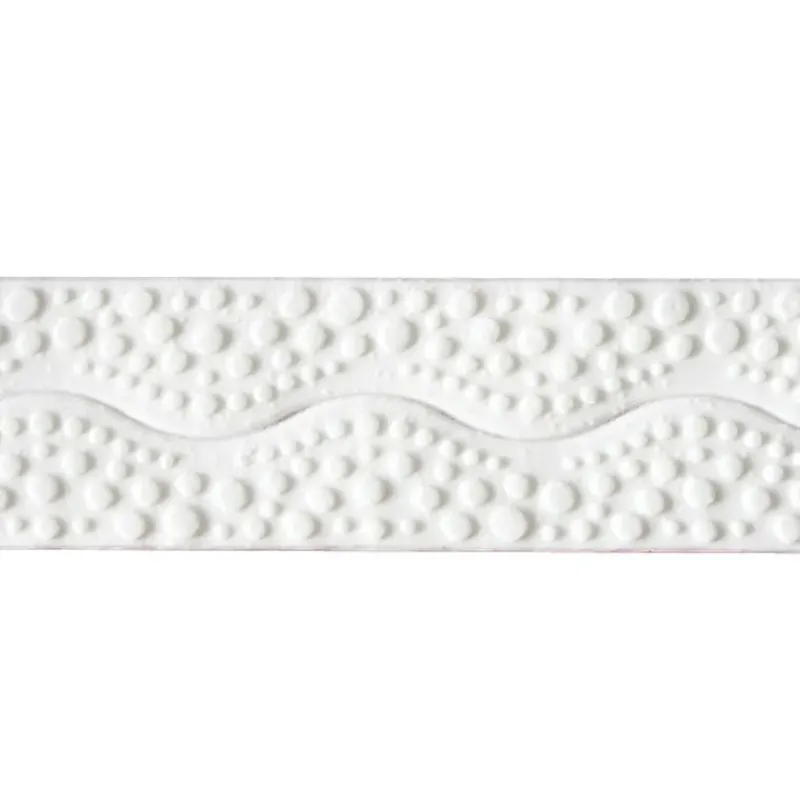 Décoration Comestible*PATISDECOR Ruban Pate à Sucre Bulles 1,25 m x H 3 cm (x2) Patisdécor