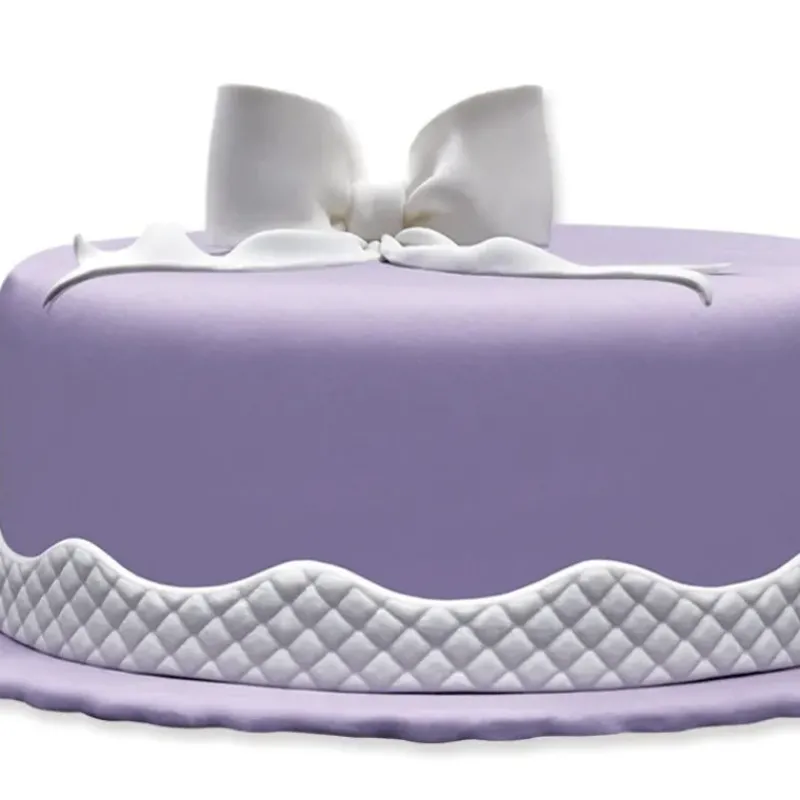 Décoration Comestible*PATISDECOR Ruban Pate à Sucre Losanges 1,25 m x H 3 cm (x2) Patisdécor