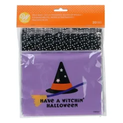 Emballage Alimentaire*WILTON Sachet Bonbon Sorcière Halloween (x20)