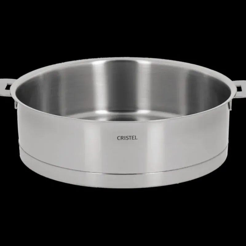 Sauteuses*CRISTEL Sauteuse Ø 18 cm Strate Amovible Inox