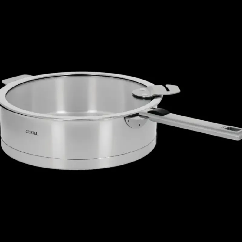 Sauteuses*CRISTEL Sauteuse Ø 18 cm Strate Amovible Inox