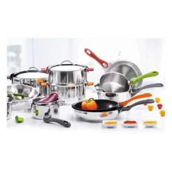 Sauteuses*DE BUYER Sauteuse bombée tout Inox sans Queue Ø 24 cm Twisty