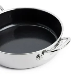 Sauteuses*GREENPAN Sauteuse Inox Ø 26 cm avec Couvercle PREMIERE