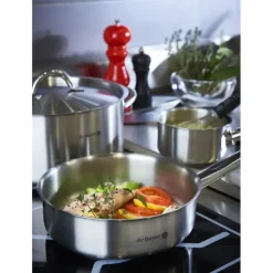 Sauteuses*DE BUYER Sauteuse Inox Bord Droit Ø28cm Prim’Appety