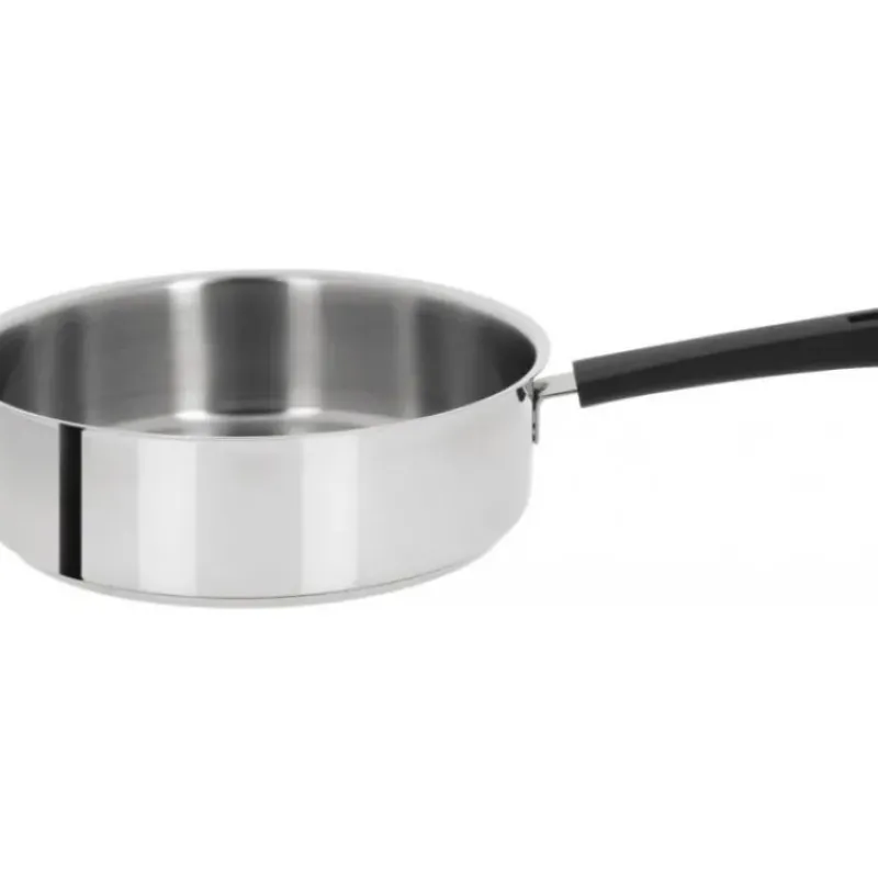 Sauteuses*CRISTEL Sauteuse Mutine Ø 24 cm Manche Fixe Inox