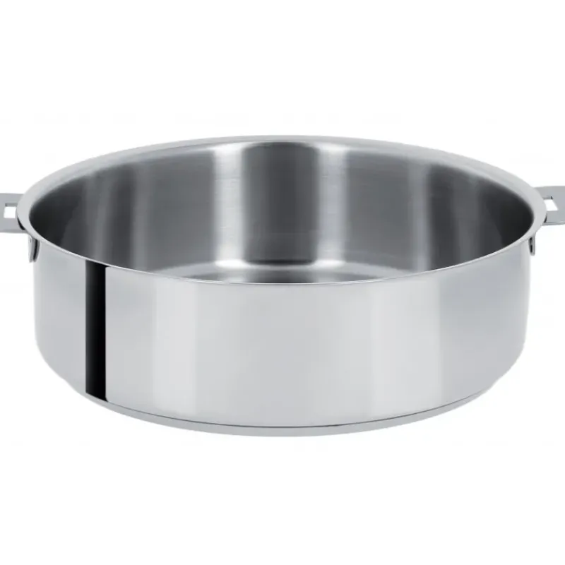 Sauteuses*CRISTEL Sauteuse Mutine Ø 32 cm Manche Amovible Inox