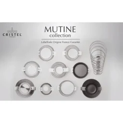 Sauteuses*CRISTEL Sauteuse Mutine Ø 32 cm Manche Amovible Inox