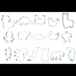 Emporte Pièce - Découpoir Pâtisserie*SCRAPCOOKING Seau 16 Emporte-Pièces Thème Animaux Wild