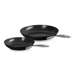 Poêles*LE CREUSET Set 2 Poêles Antiadhérentes Essentiel Céramique 24 et 28 cm