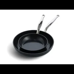 Batterie De Cuisine|Poêles*GREENPAN Set de 2 Poêles 20 et 28 cm collection BARCELONA PRO