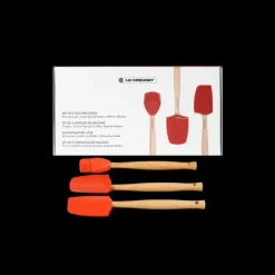 Spatules|Maryses Et Cuillères*LE CREUSET Set de 3 Spatules Silicone Volcanique