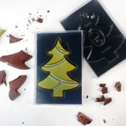 Emballage Alimentaire*CHOCOLATE WORLD Set Emballage Tablette Chocolat Sapin (x100)