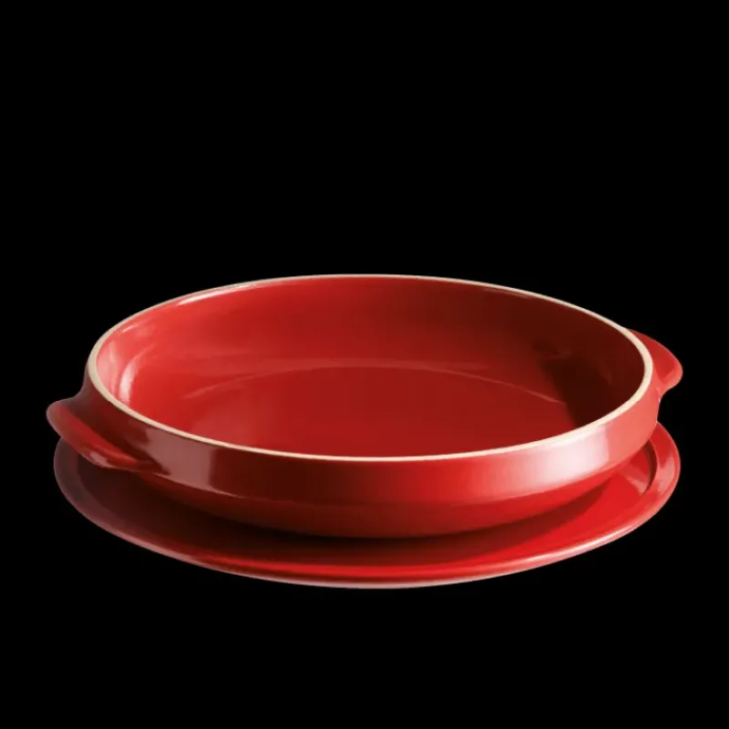 Plat De Cuisson|Moules À Gâteaux*EMILE HENRY Set Moule à Tarte Tatin en Céramique Ø 33 cm Grand Cru