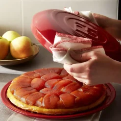 Plat De Cuisson|Moules À Gâteaux*EMILE HENRY Set Moule à Tarte Tatin en Céramique Ø 33 cm Grand Cru