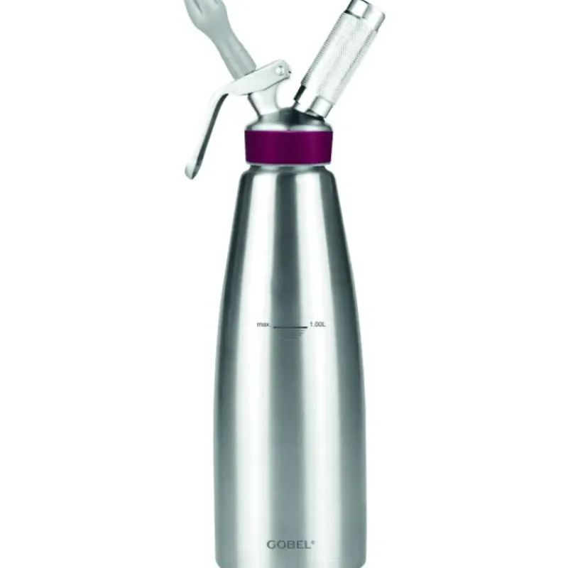 Siphons & Cartouches*GOBEL Siphon Professionnel Inox 1 L
