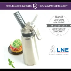 Siphons & Cartouches*MASTRAD Siphon Professionnel 0,5L