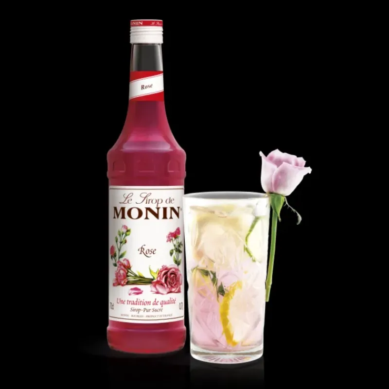 Jus, Sirops*MONIN Sirop Rose 70 cl