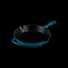 Grills|Poêles*LE CREUSET Skillet Rond Profond 26cm en Fonte Deep Teal