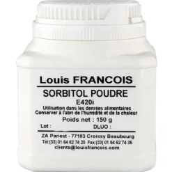 Additifs Alimentaires*LOUIS FRANCOIS Sorbitol E420i en Poudre 150 g Louis François