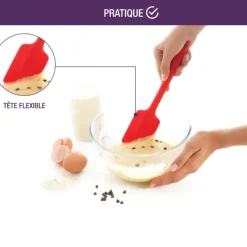 Spatules|Maryses Et Cuillères*MASTRAD Spatule en Silicone Monobloc Rouge