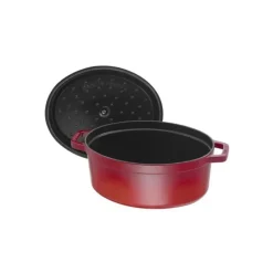 Cocotte En Fonte*STAUB Cocotte Fonte Ovale 23 cm Rouge Cerise 2,35 L