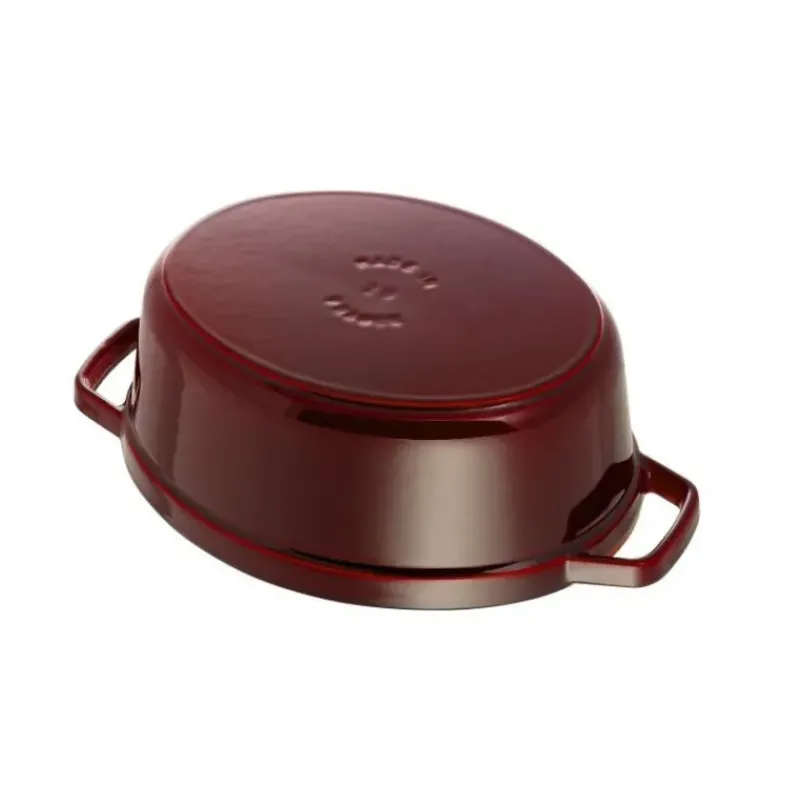 Cocotte En Fonte*STAUB Cocotte Fonte Ovale 33 cm Grenadine Majolique 6,7 L