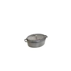 Cocotte En Fonte*STAUB Cocotte Fonte Ovale 15 cm Gris Graphite 0,6 L