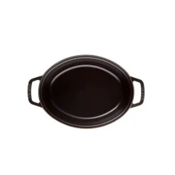 Cocotte En Fonte*STAUB Cocotte Fonte Ovale 33 cm Noir Mat 6,7 L