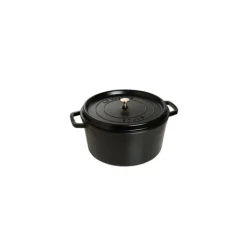 Cocotte En Fonte*STAUB Cocotte Fonte Ronde 24 cm Noir Mat 3,8 L