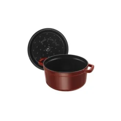 Cocotte En Fonte*STAUB Cocotte Fonte Ronde 24 cm Grenadine Majolique 3,8 L